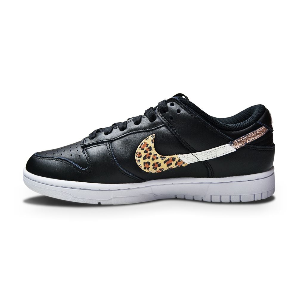 Womens Nike Dunk Low SE - DD7099 001 - Leopard Multicolor Black-Womens-Nike-sneakers Foot World