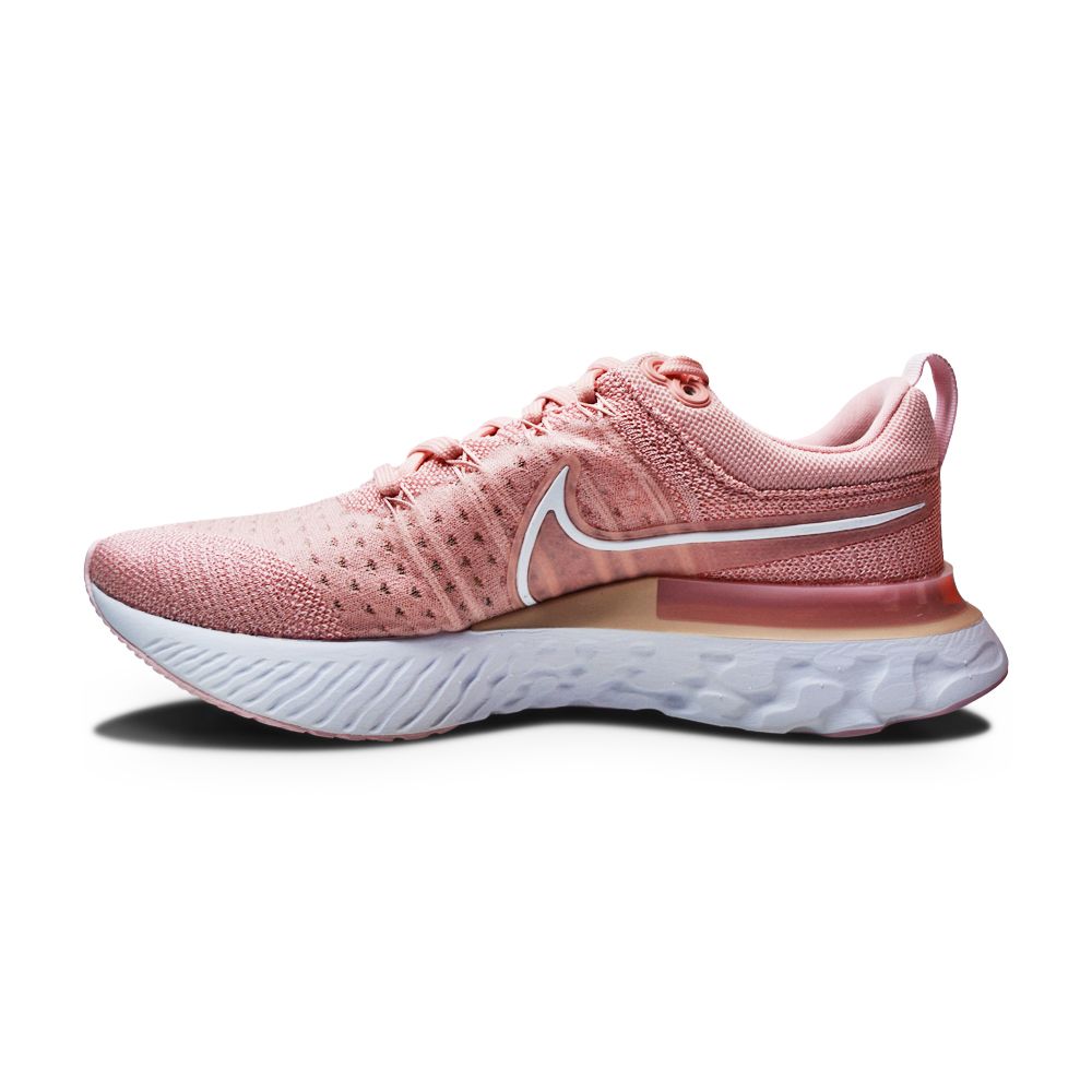 Womens Nike React Infinity Run FK 2 - CT2423 600 - Pink Glaze White Foam Pink-Womens-Nike-Nike React Infinity-sneakers Foot World