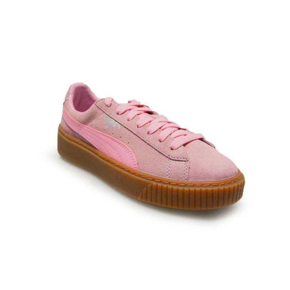 Womens Puma Suede Platform Jr-Court, Puma, Puma Brands, Running Footwear-Foot World UK