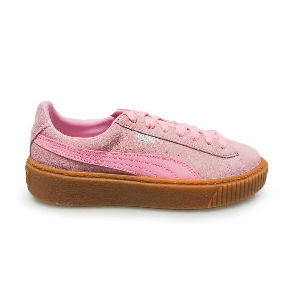 Womens Puma Suede Platform Jr-Court, Puma, Puma Brands, Running Footwear-Foot World UK