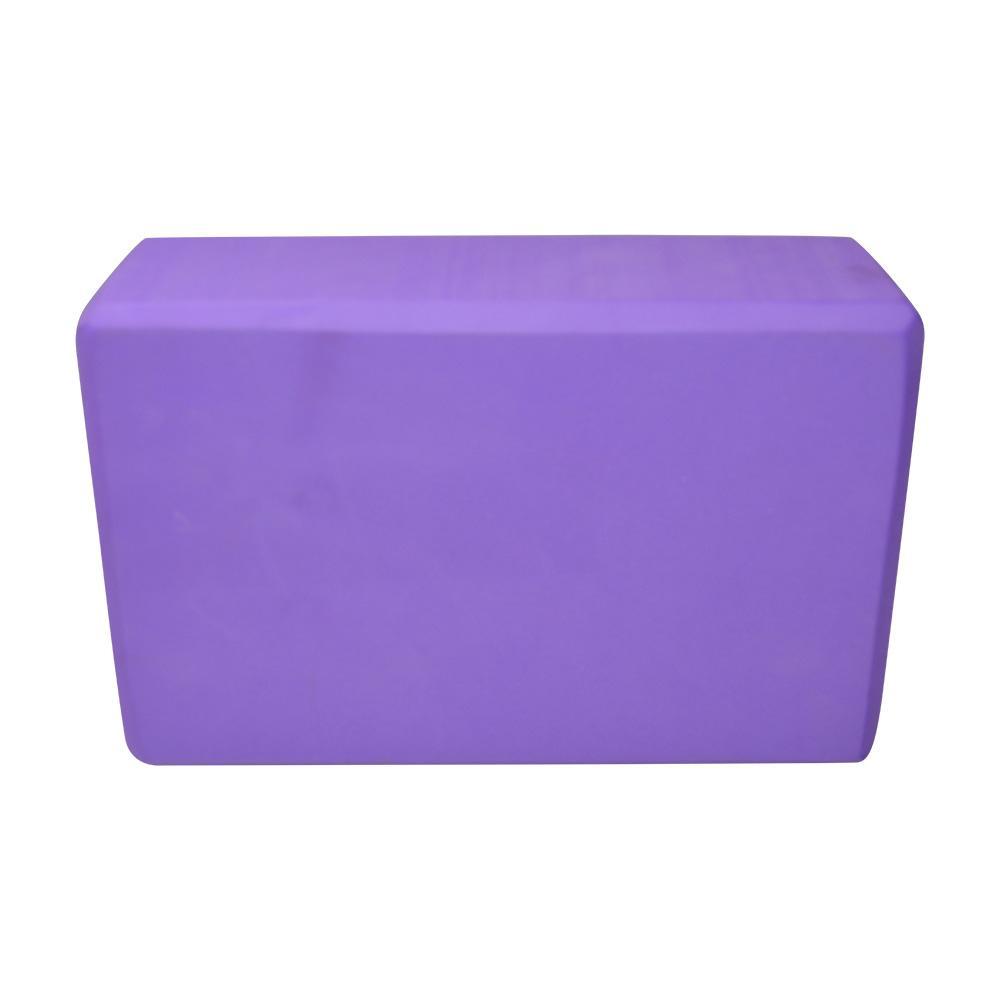 Yoga World EVA Yoga Block Set of 2 Foam Block High Density and Non-Slip Bricks-Accessories, Yoga Block-Foot World UK